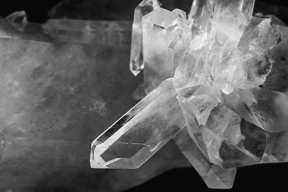 Quartz crystals art print by Zandria Muench for $57.95 CAD