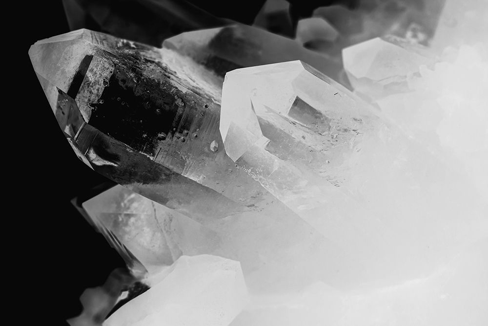 Quartz crystals art print by Zandria Muench for $57.95 CAD