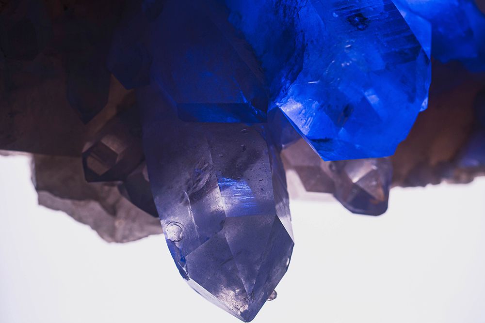 Quartz crystals art print by Zandria Muench for $57.95 CAD