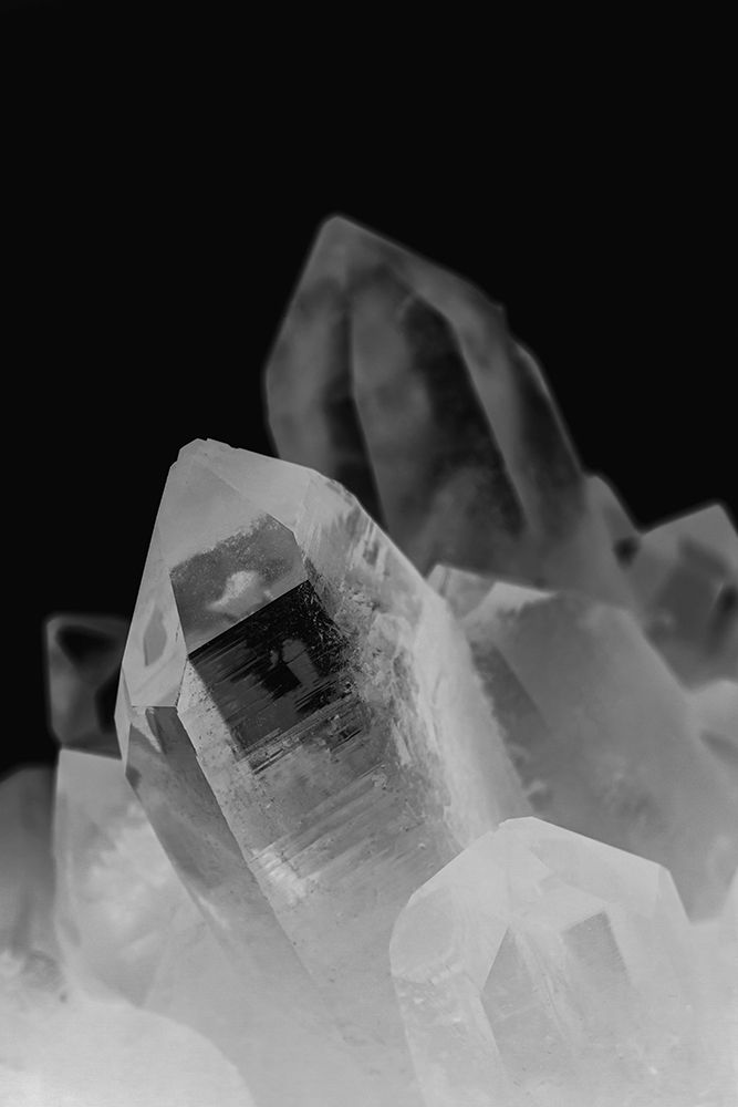 Quartz crystals art print by Zandria Muench for $57.95 CAD