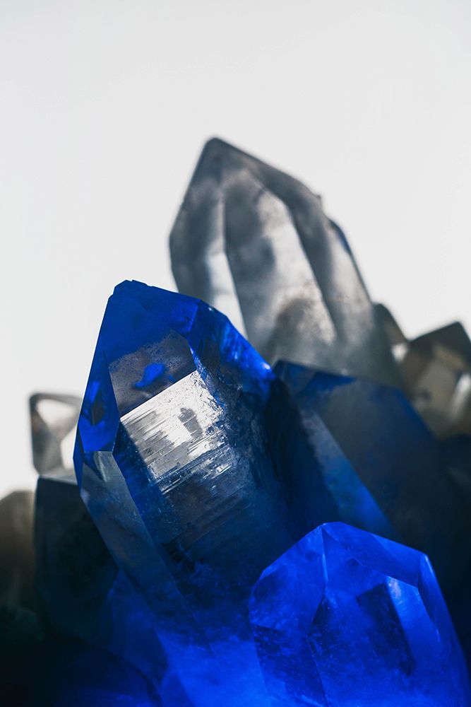 Quartz crystals art print by Zandria Muench for $57.95 CAD