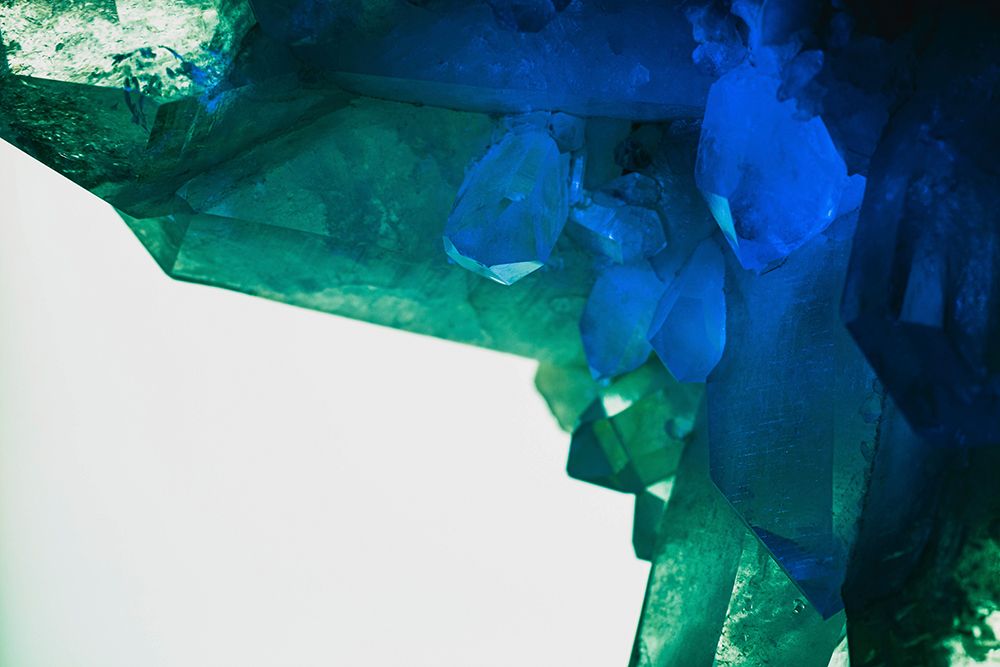 Quartz crystals art print by Zandria Muench for $57.95 CAD