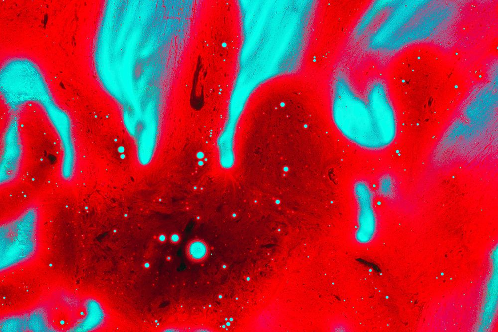 Paint-oil and water art print by Zandria Muench for $57.95 CAD