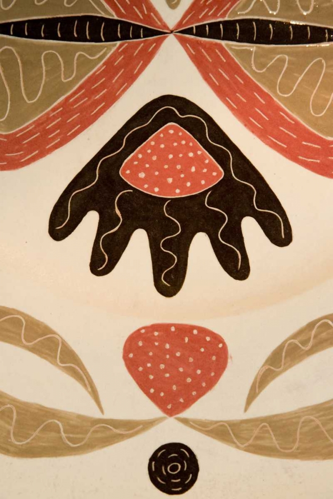 French Polynesia, Society Isl Designs on a plate art print by Wendy Kaveney for $57.95 CAD