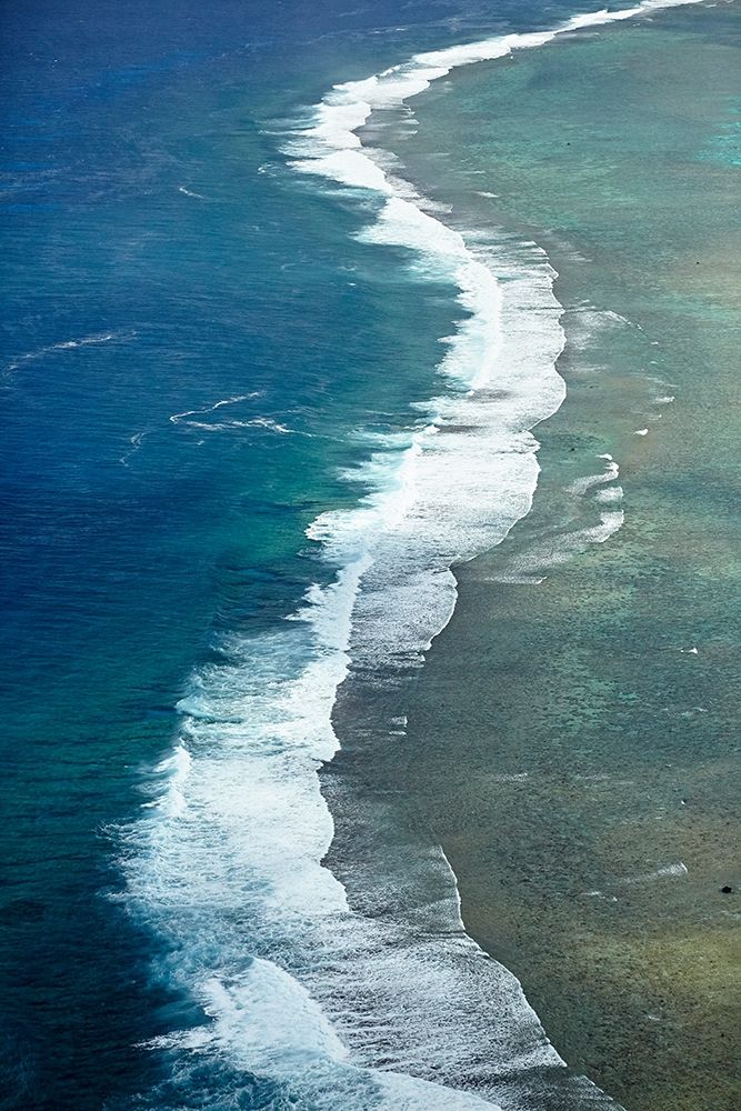 Reef-Southern Rarotonga-Cook Islands-South Pacific art print by David Wall for $57.95 CAD