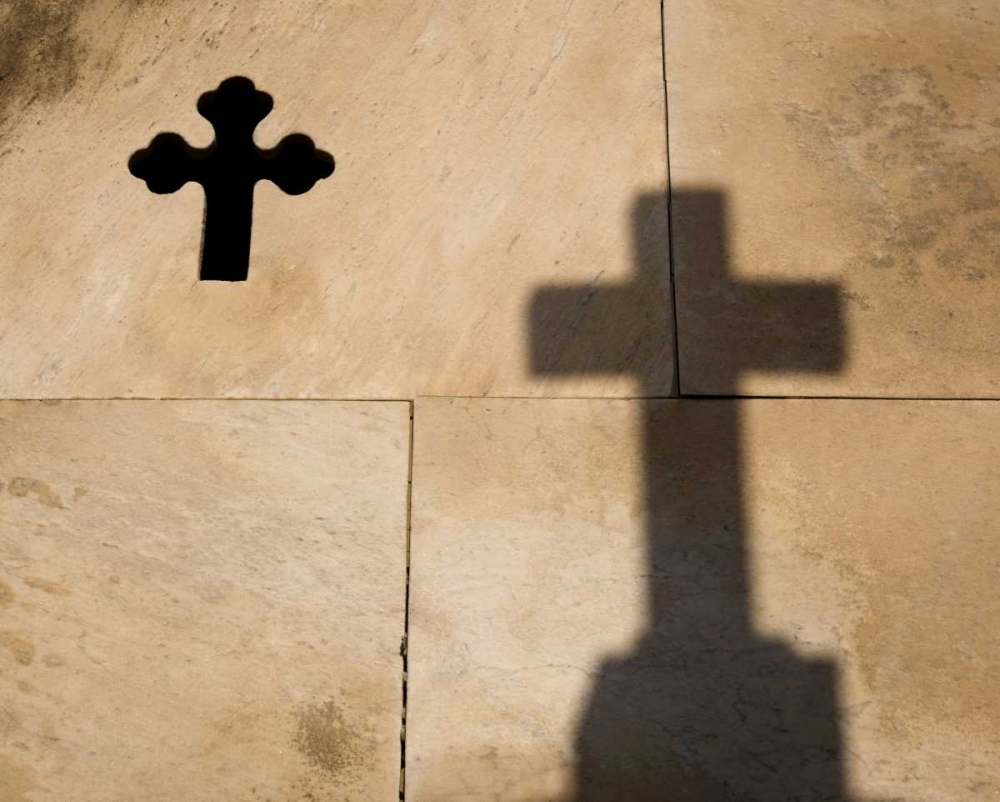 Argentina, Buenos Aires Shadow of a cross art print by Wendy Kaveney for $57.95 CAD