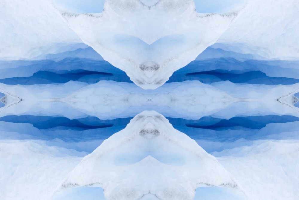 Argentina, Patagonia Abstract of glacier ice art print by Wendy Kaveney for $57.95 CAD