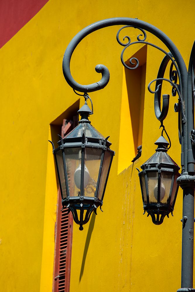 Argentina-Buenos Aires-La Boca-Caminito Street (Tango Street) Typical colorful painted wall art print by Cindy Miller Hopkins for $57.95 CAD