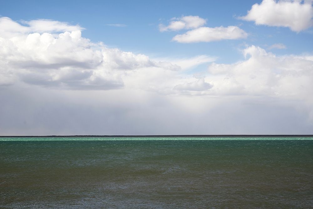 Argentina-Santa Cruz Puerto Santa Cruz-river Santa Cruz under stormy clouds art print by Michele Molinari for $57.95 CAD