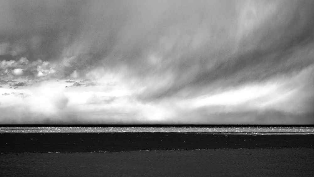 Argentina-Santa Cruz Puerto Santa Cruz-river Santa Cruz under stormy clouds art print by Michele Molinari for $57.95 CAD