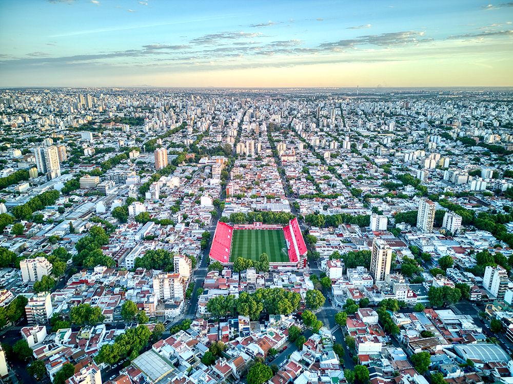 Buenos Aires, Argentina from above. art print by Michele Molinari for $57.95 CAD