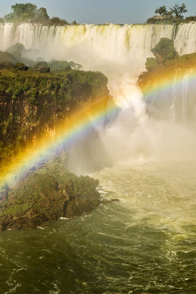 Brazil-Iguazu Falls Landscape of waterfalls art print by Jaynes Gallery for $57.95 CAD