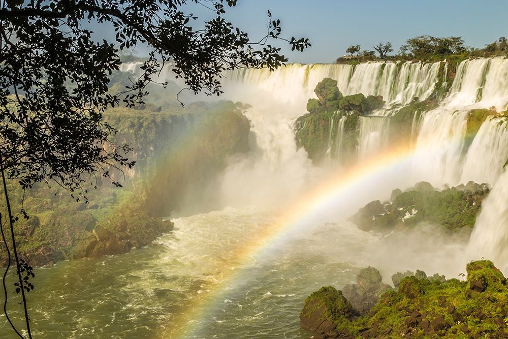 Brazil-Iguazu Falls Landscape of waterfalls art print by Jaynes Gallery for $57.95 CAD