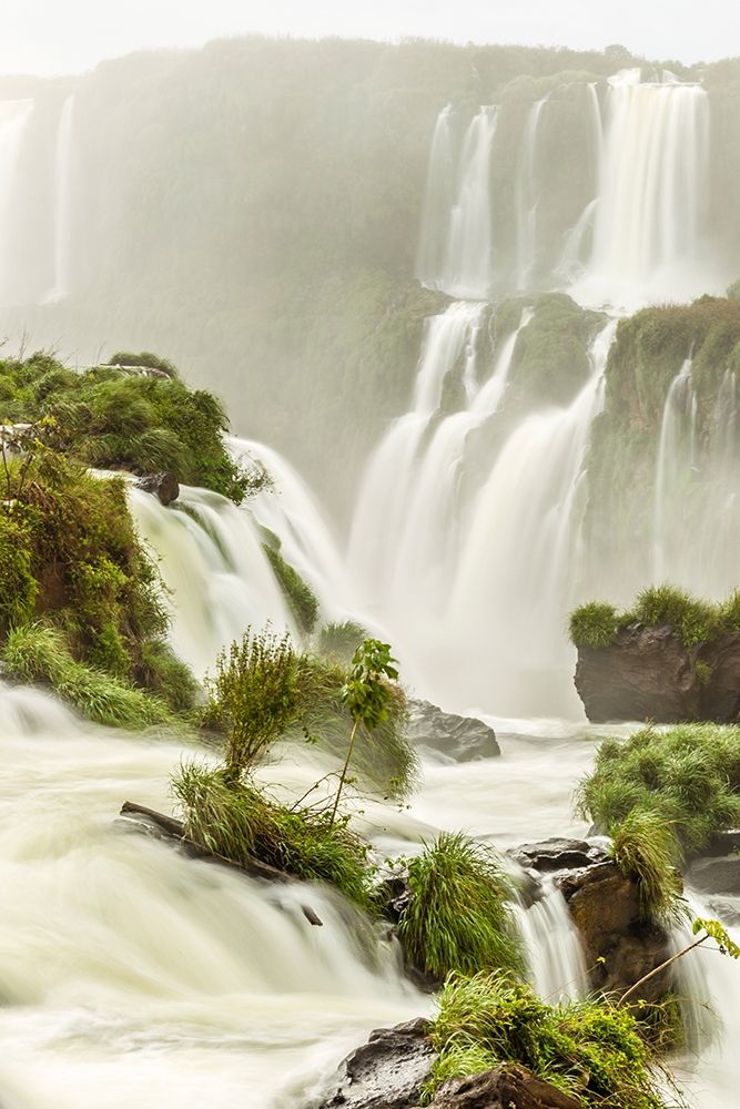 Brazil-Iguazu Falls Landscape of waterfalls art print by Jaynes Gallery for $57.95 CAD