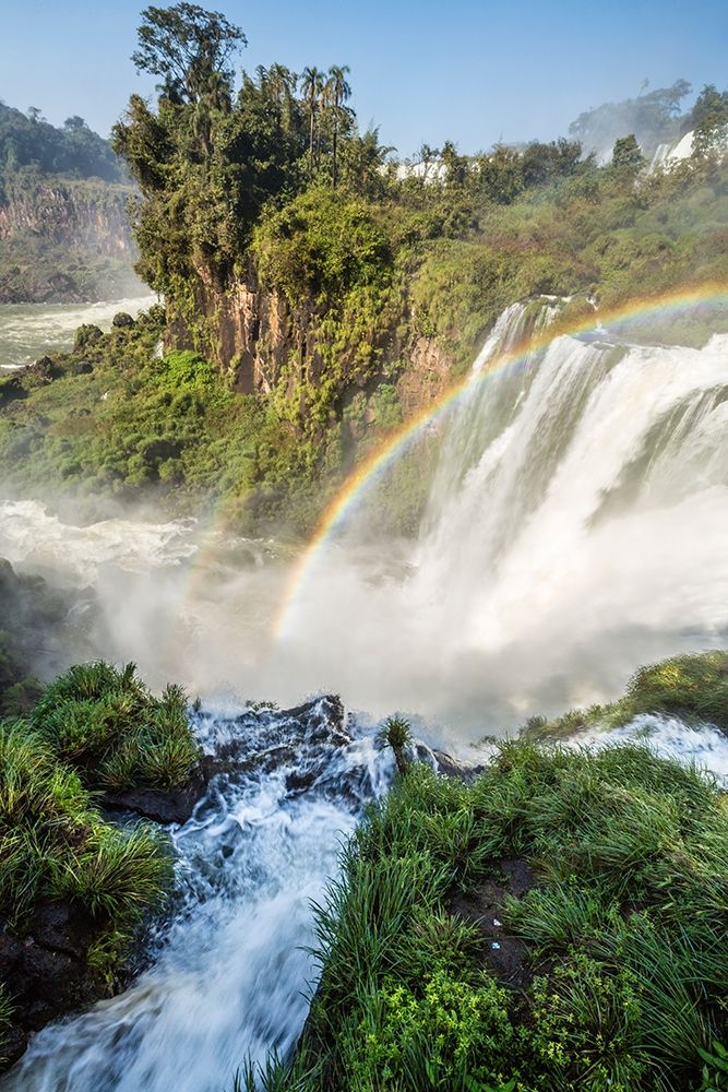 Brazil-Iguazu Falls Landscape of waterfalls art print by Jaynes Gallery for $57.95 CAD