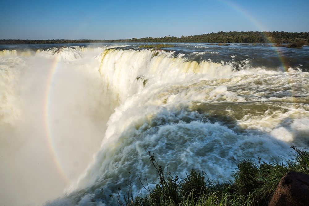 Brazil-Iguazu Falls Landscape of waterfalls art print by Jaynes Gallery for $57.95 CAD