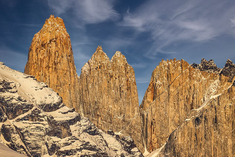 Torres del Paine Spires, Chile art print by John Ford for $57.95 CAD