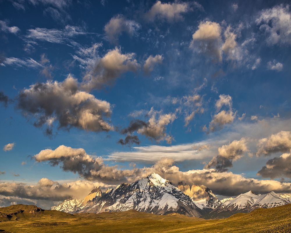 Torres del Paine morning clouds, Chile art print by John Ford for $57.95 CAD