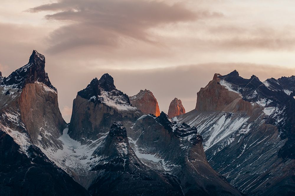 The granite towers of Cuernos del Paine Ultima Esperanza-Chile art print by Sergio Pitamitz for $57.95 CAD