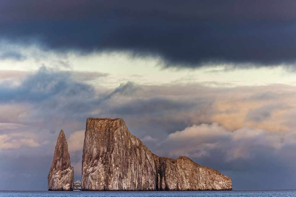 Kicker Rock or Leon Dormido-San Cristobal Island-Galapagos-Ecuador art print by Adam Jones for $57.95 CAD