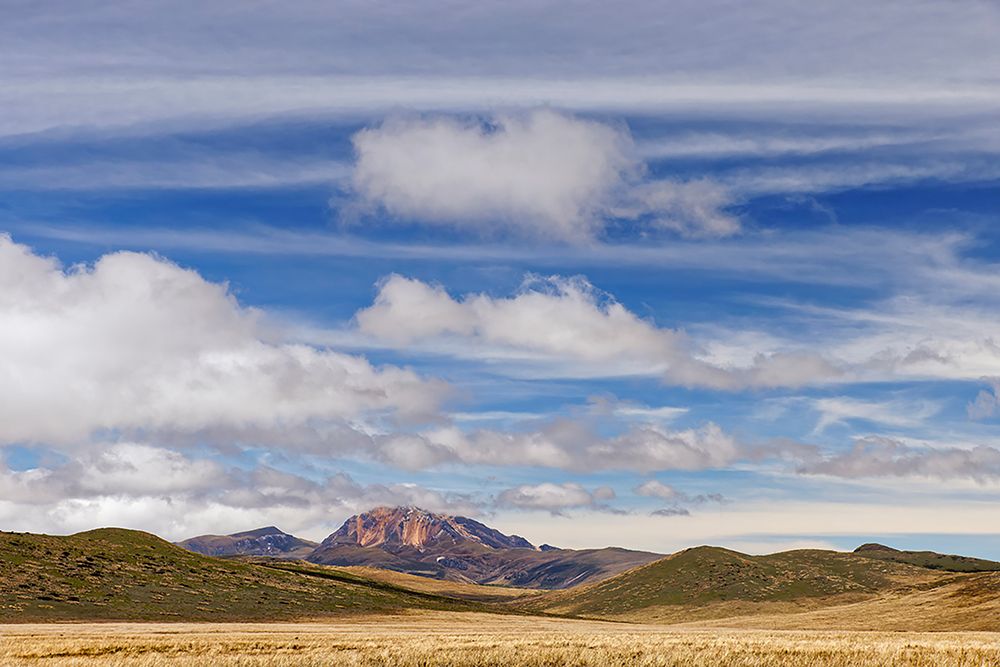 Distant mountain and clouds at high elevation-Antisana Ecological Reserve-Ecuador art print by Adam Jones for $57.95 CAD