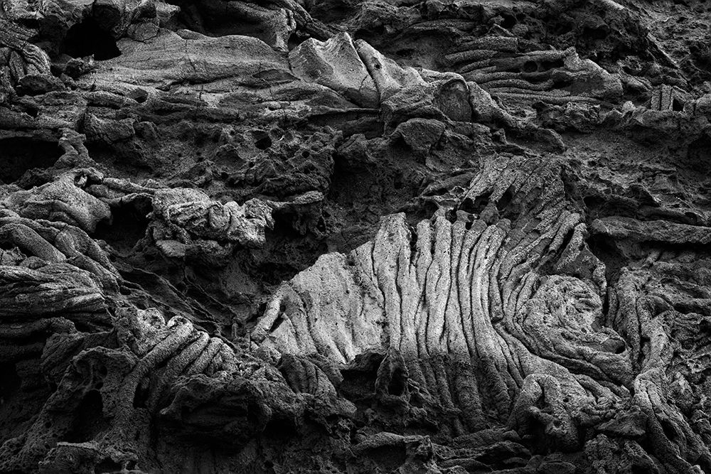 Recent Pahoehoe lava flow-Sullivan Bay-Santiago Island-Galapagos Islands-Ecuador art print by Adam Jones for $57.95 CAD