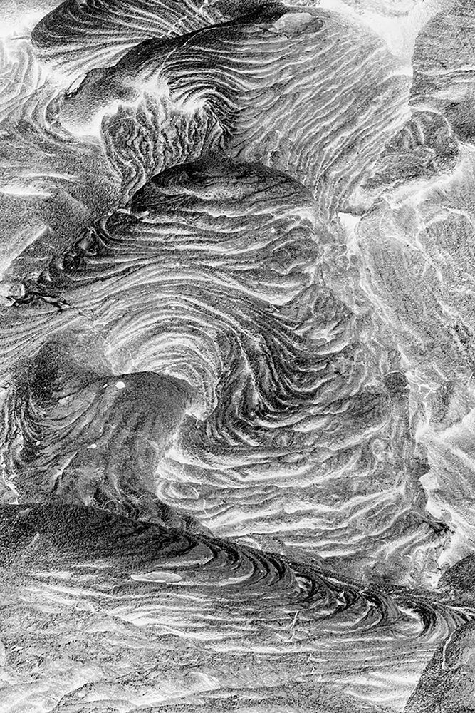 Recent Pahoehoe lava flow-Sullivan Bay-Santiago Island-Galapagos Islands-Ecuador art print by Adam Jones for $57.95 CAD