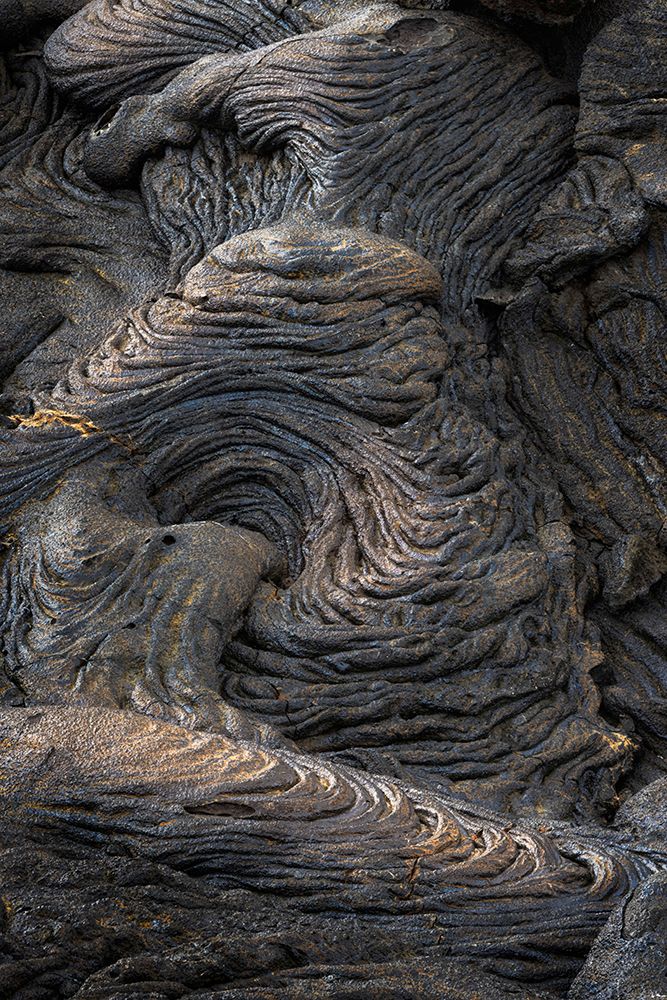 Recent Pahoehoe lava flow-Sullivan Bay-Santiago Island-Galapagos Islands-Ecuador art print by Adam Jones for $57.95 CAD