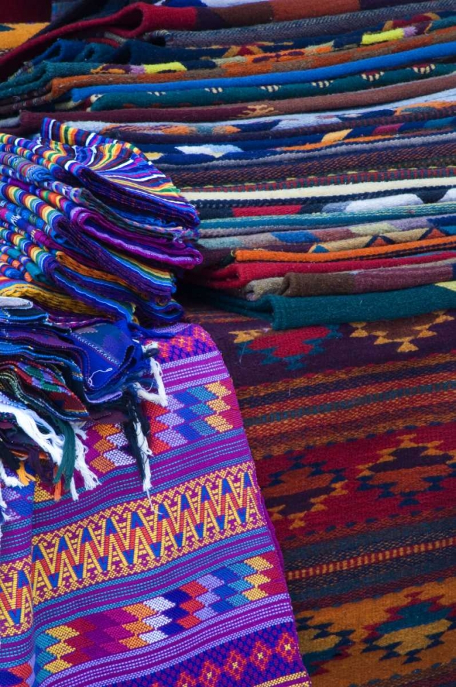 Mexico, San Miguel de Allende, Rugs for Sale art print by Nancy Rotenberg for $57.95 CAD