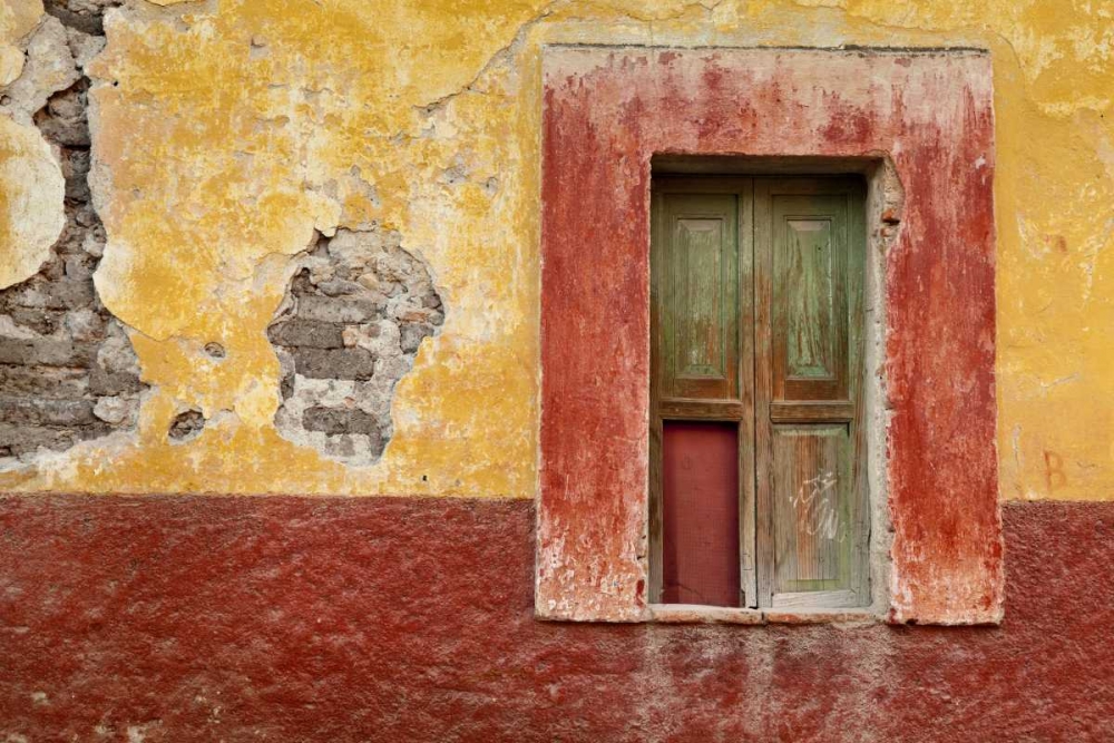 Mexico Window in colorful wall art print by Don Paulson for $57.95 CAD