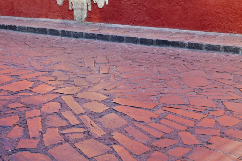Mexico Light reflecting on street stones art print by Don Paulson for $57.95 CAD