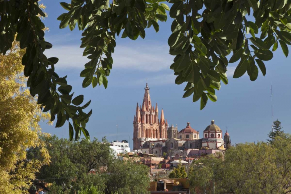 Mexico La Parroquia cathedral art print by Don Paulson for $57.95 CAD