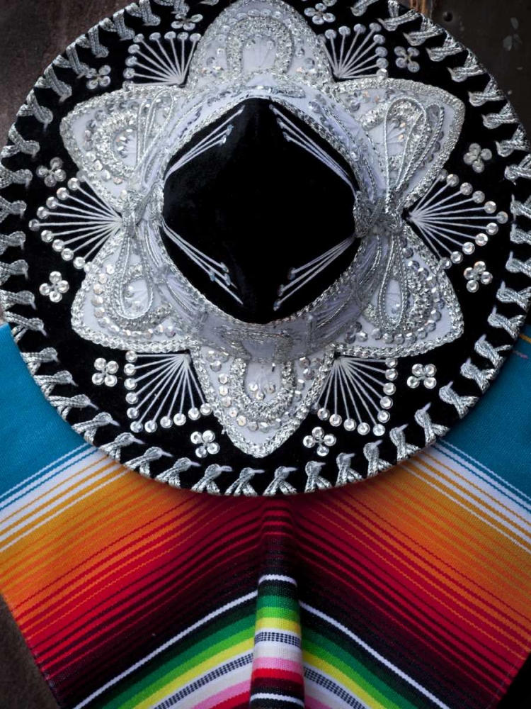 Mexico Arrangement of sombrero and blanket art print by Don Paulson for $57.95 CAD