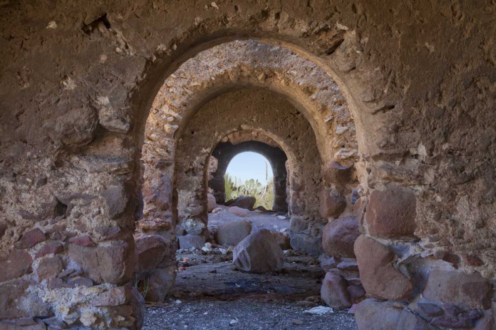 Mexico, Mineral de Pozos Santa Brigida Mine ruin art print by Don Paulson for $57.95 CAD