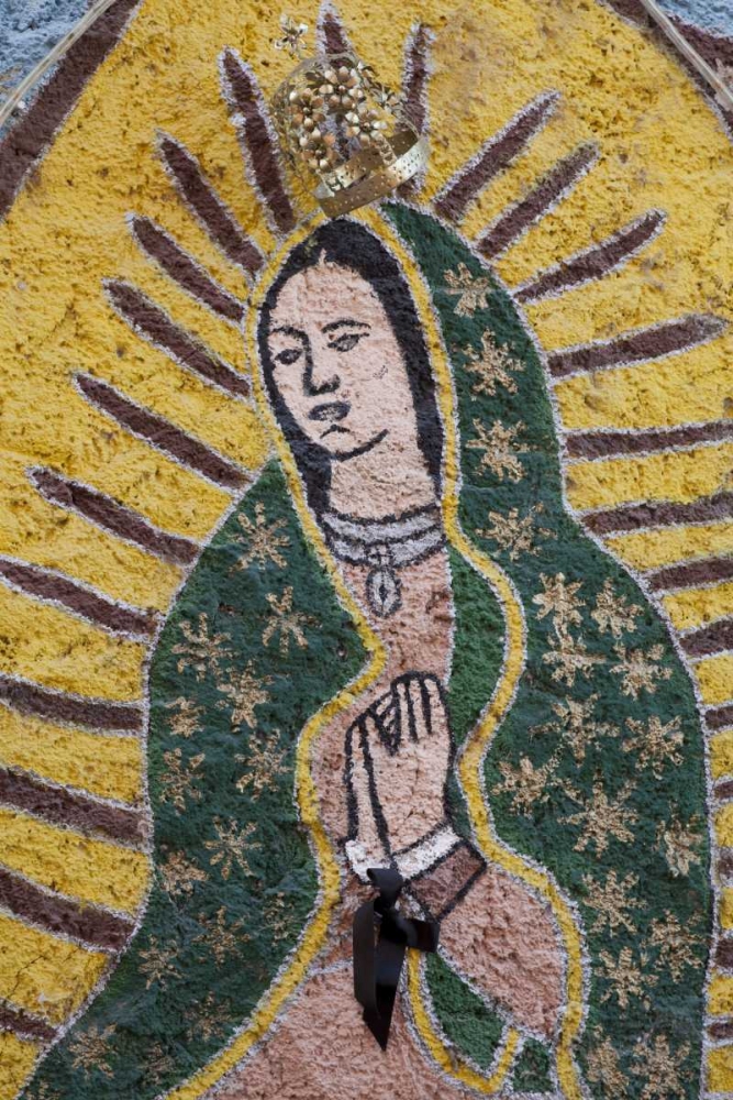 Mexico Painting of The Virgin of Guadalupe art print by Don Paulson for $57.95 CAD