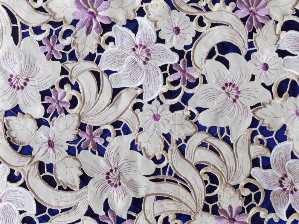 Mexico, Pozos Detail of tapestry inside church art print by Don Paulson for $57.95 CAD