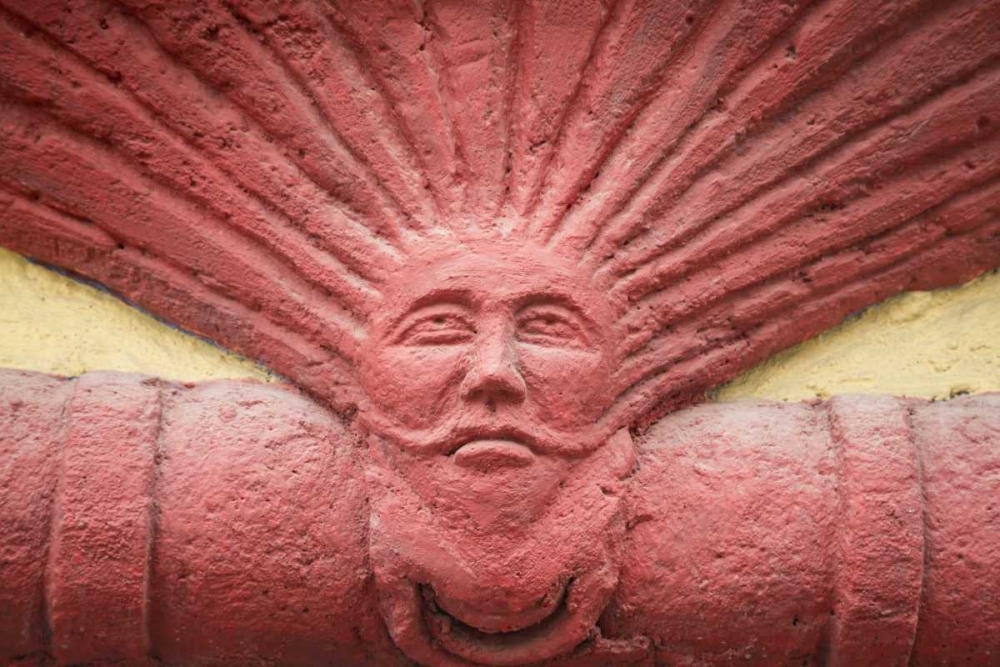 Mexico Detail of wall decoration art print by Don Paulson for $57.95 CAD