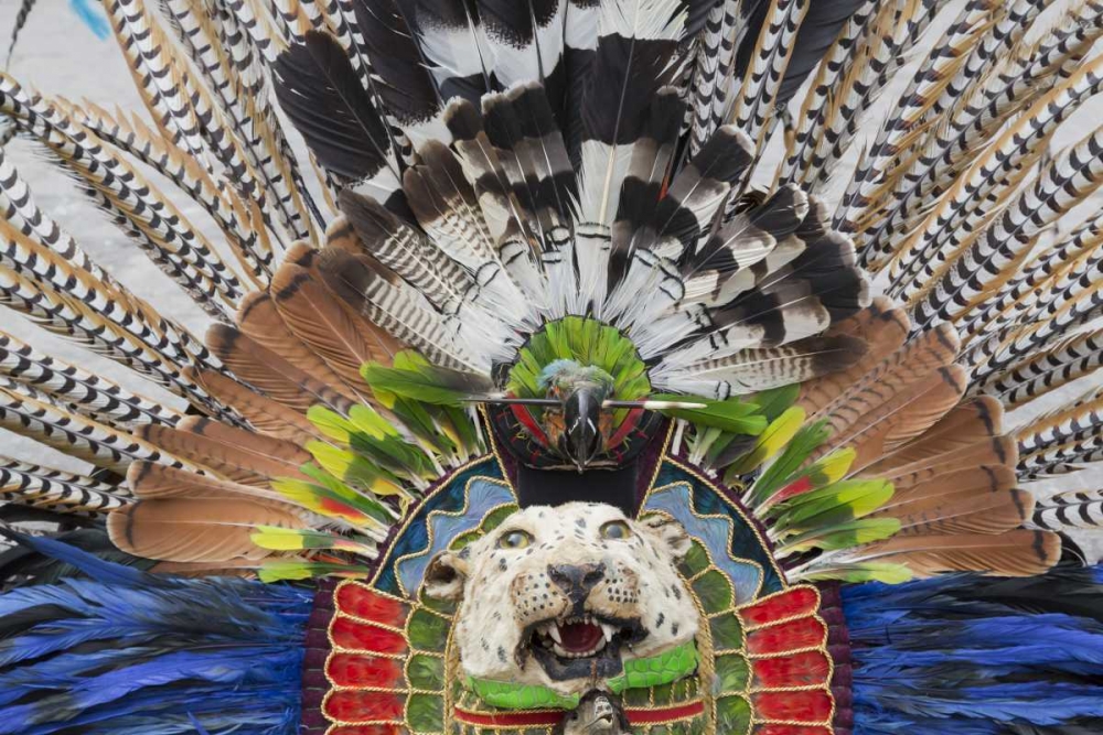 Mexico, San Miguel de Allende Feather headdress art print by Don Paulson for $57.95 CAD