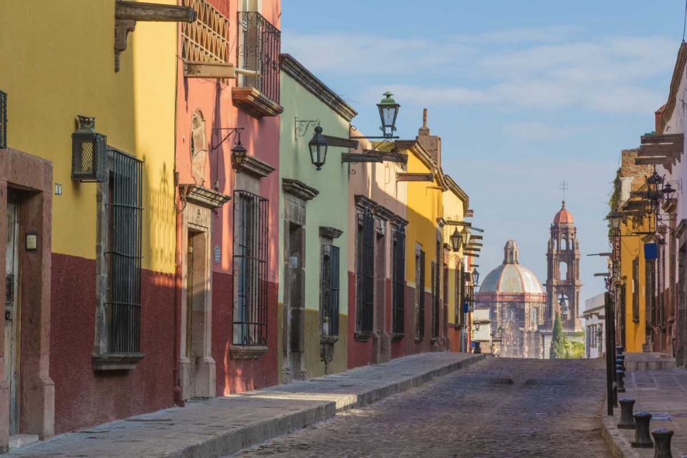 Mexico, San Miguel de Allende Street scene art print by Don Paulson for $57.95 CAD