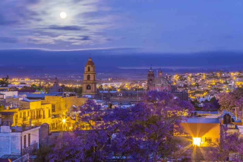 Mexico, San Miguel de Allende Full moon art print by Don Paulson for $57.95 CAD