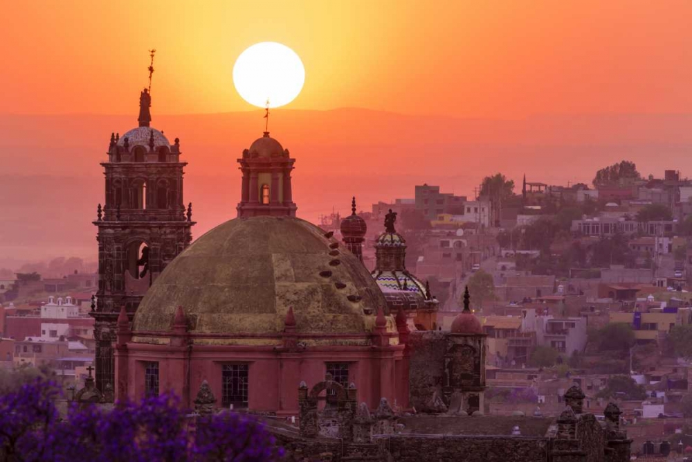 Mexico City overview at sunset art print by Don Paulson for $57.95 CAD