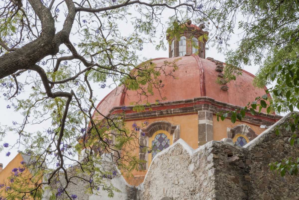 Mexico View of San Juan de Dios church art print by Don Paulson for $57.95 CAD