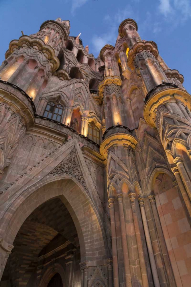Mexico Parroquia de San Miguel Arcangel church art print by Don Paulson for $57.95 CAD
