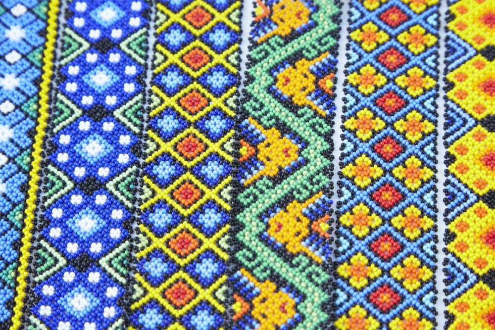 Mexico, Jalisco Beaded bracelets for sale art print by Steve Ross for $57.95 CAD