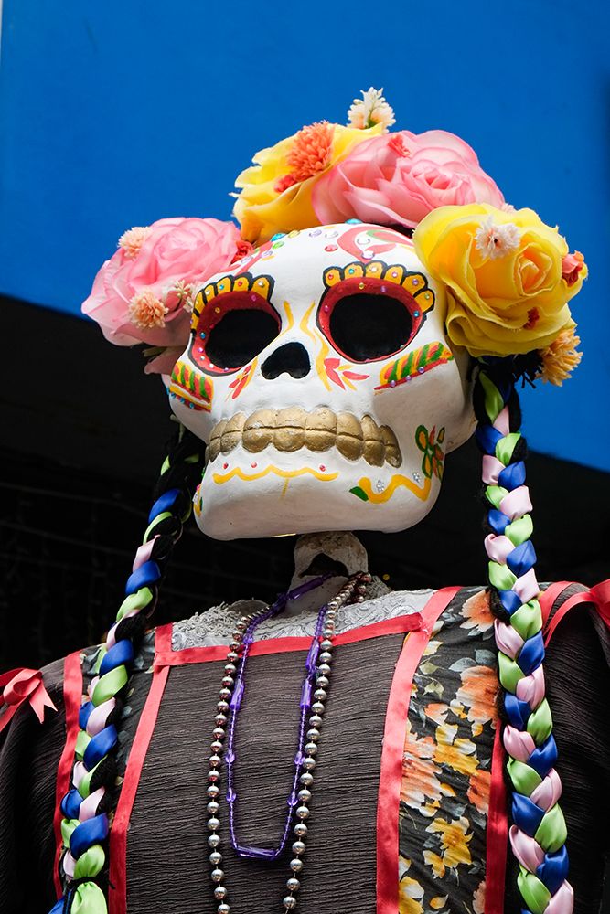 Playa del Carmen, Mexico. Large Dia de Los Muertos skeletons art print by Julien McRoberts for $57.95 CAD