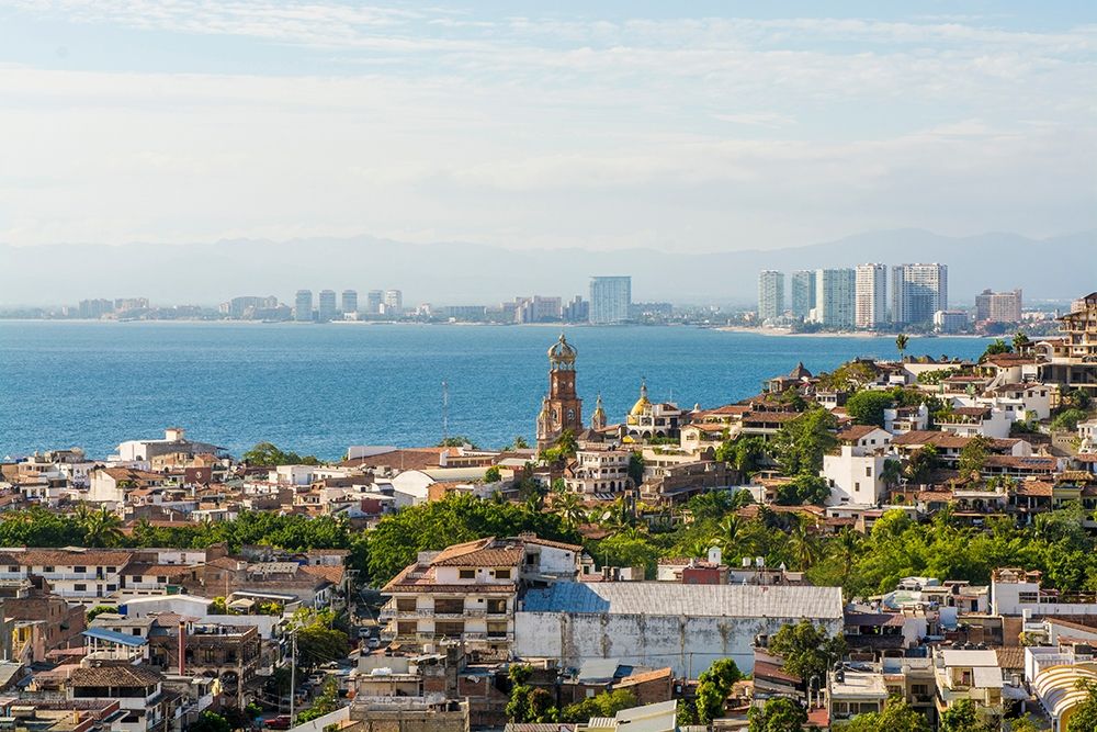 Skyline of Puerto Vallarta-Jalisco-Mexico art print by Michael DeFreitas for $57.95 CAD