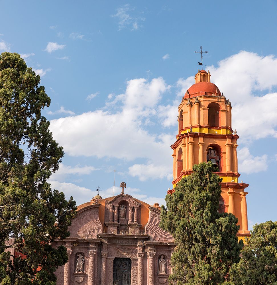 Catholic church. San Miguel de Allende, Mexico. art print by Tom Norring for $57.95 CAD