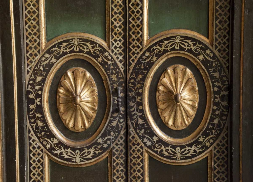Peru, Lima Gold doors in the Basilica Cathedral art print by Wendy Kaveney for $57.95 CAD