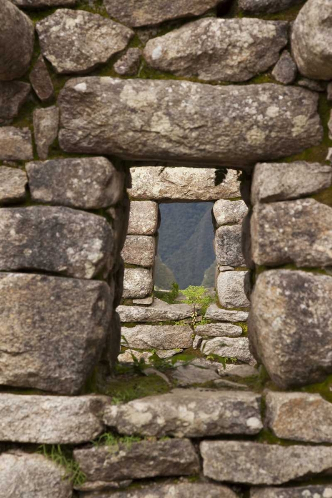 Peru, Machu Picchu Aligned windows in ruins art print by Wendy Kaveney for $57.95 CAD