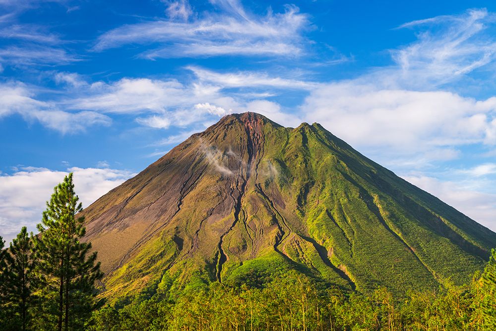 Arenal Volcano, Arenal Volcano National Park, Alajuela Province, Costa Rica art print by Russ Bishop for $57.95 CAD